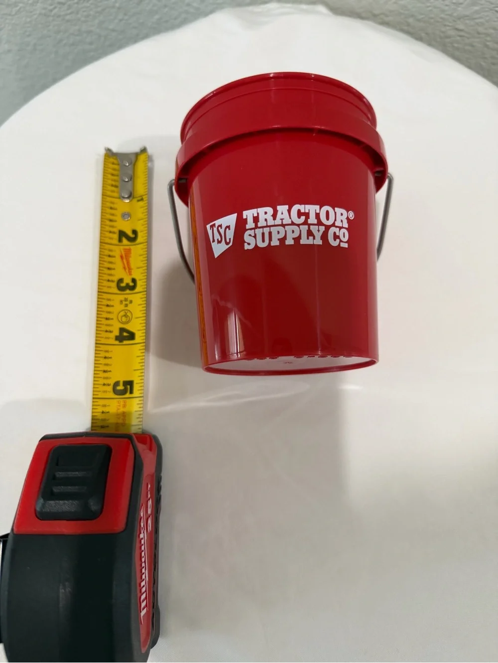 Tractor Supply Co Red Mini Bucket